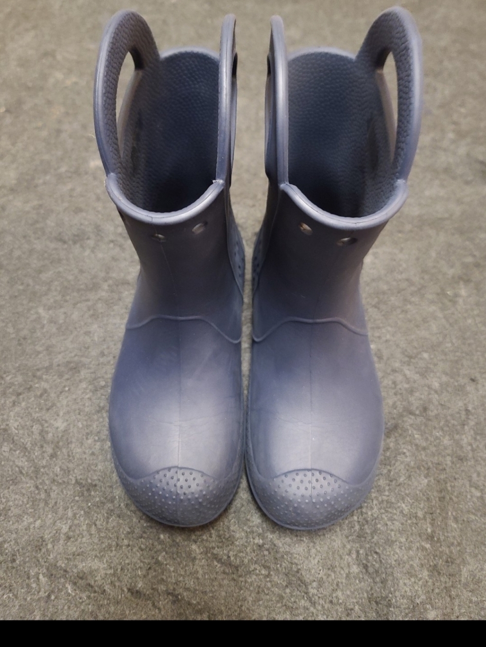 Crocs Handle It Lightweight Rain Boots Kids Size J3 - Picture 4 of 8